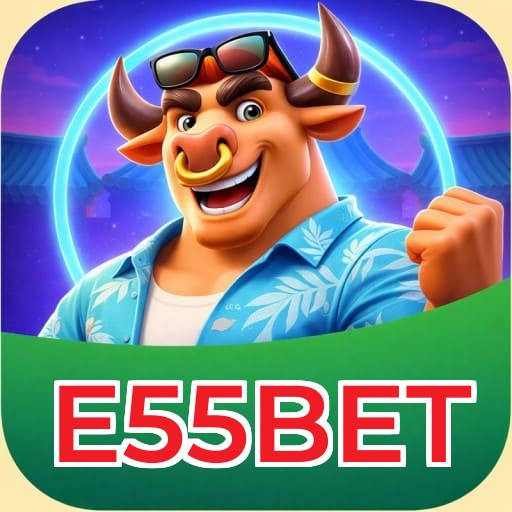 Bônus exclusivo de R$99 + 50 giros grátis para download do APK E55BET
